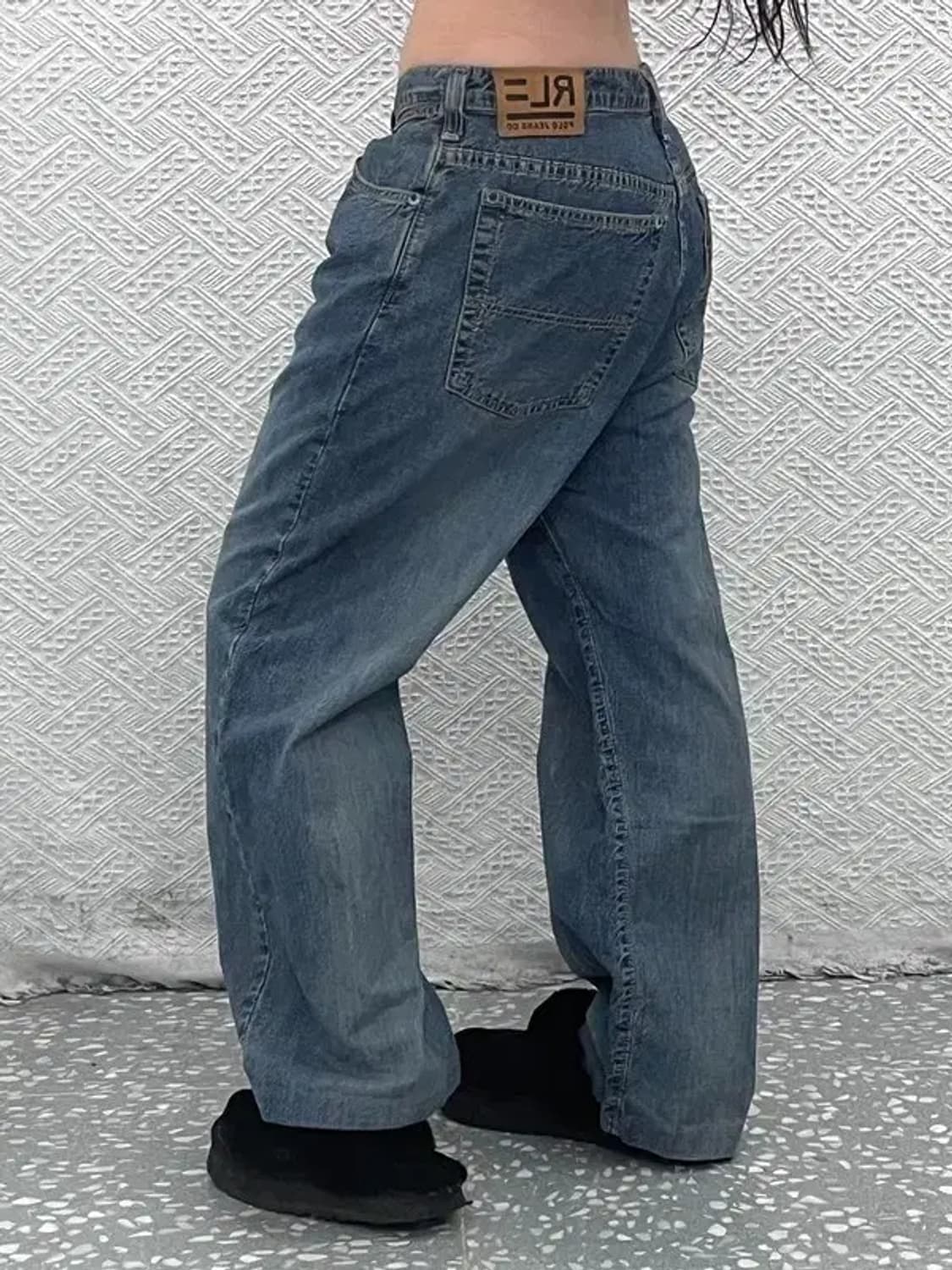 폴로 랄프로렌 올드스쿨 빈티지무드 워싱 데님팬츠 32인치 C07234 상품이미지1