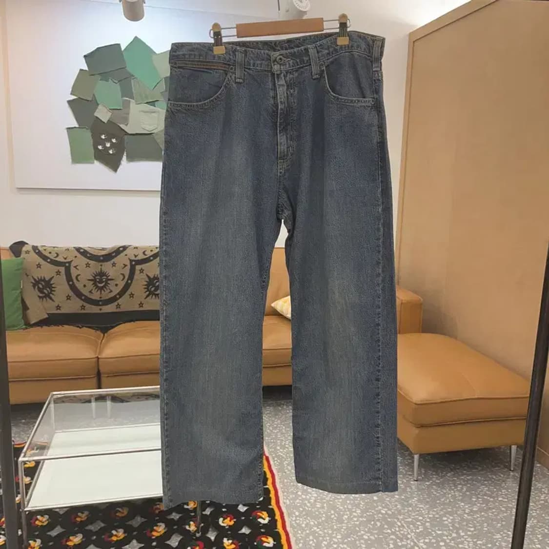 폴로 랄프로렌 올드스쿨 빈티지무드 워싱 데님팬츠 32인치 C07234 상품이미지3