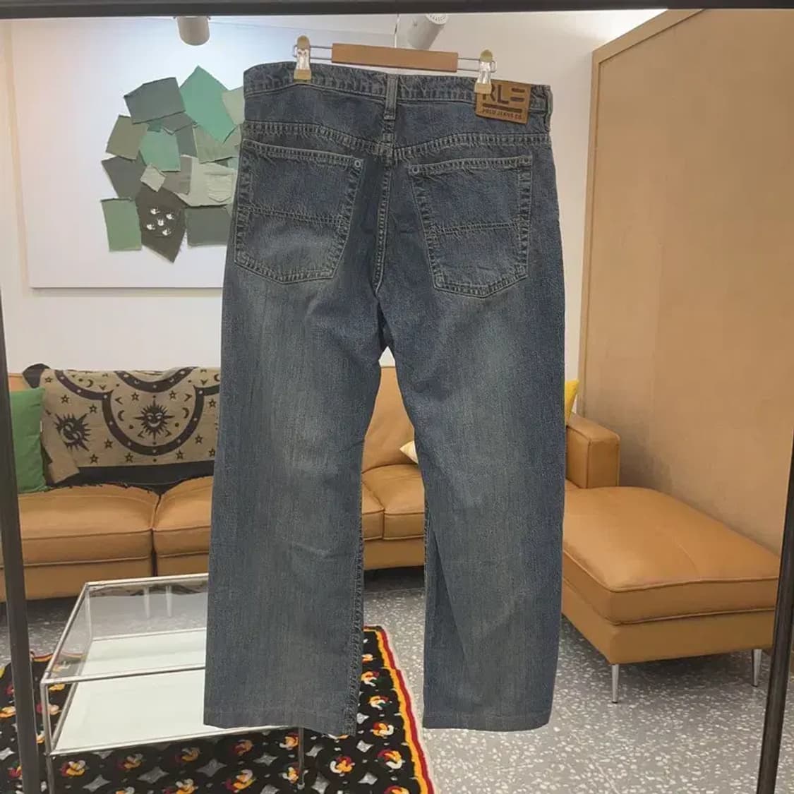 폴로 랄프로렌 올드스쿨 빈티지무드 워싱 데님팬츠 32인치 C07234 상품이미지4