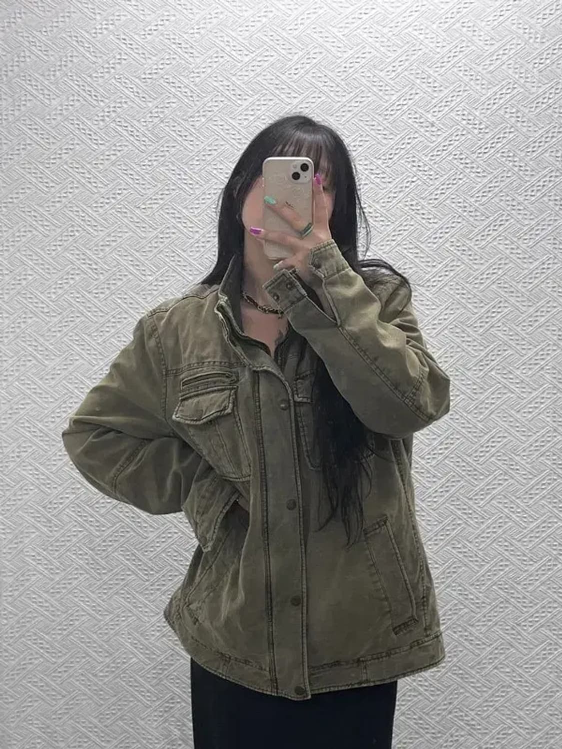 리바이스 빈티지무드 올리브카키 멀티포켓 워크자켓 XL C07219 상품이미지2