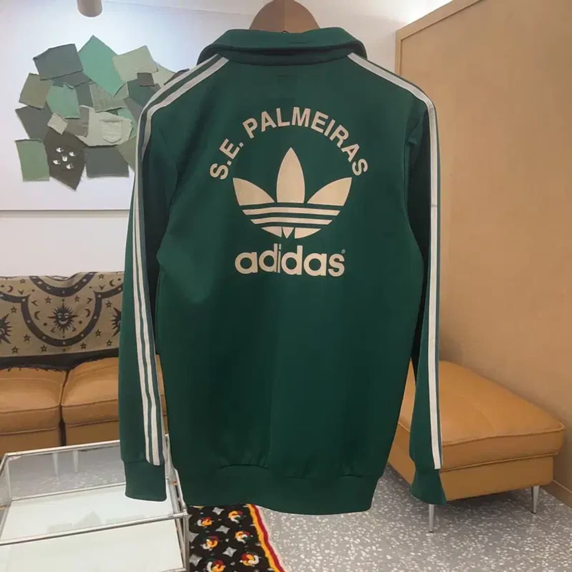아디다스 올드스쿨 팔메이라스 딥그린 트랙탑 져지 집업 95 C07238 상품이미지4