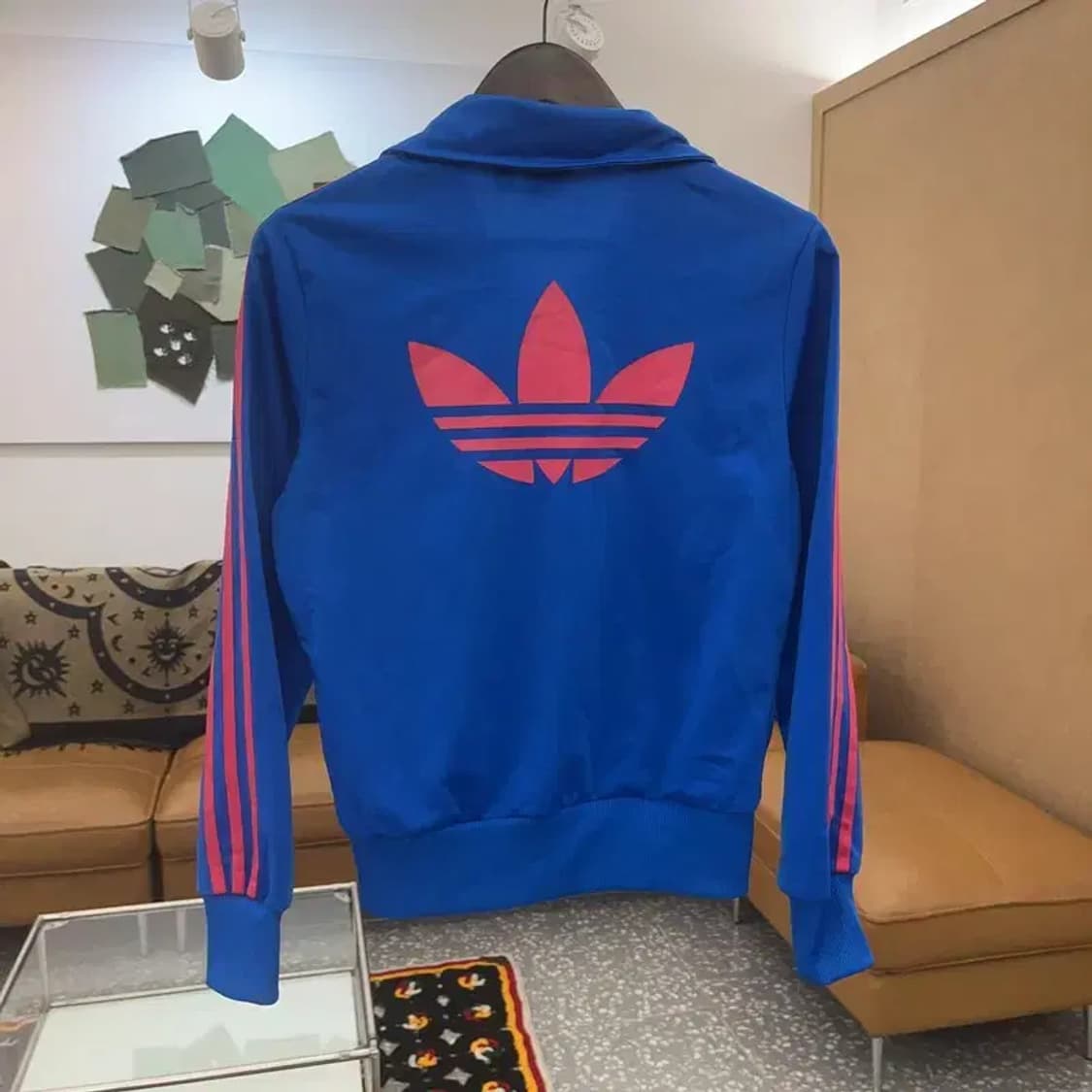 아디다스 레트로 Y2K 유로파 빅트레포일 져지 집업 100 C07239 상품이미지4