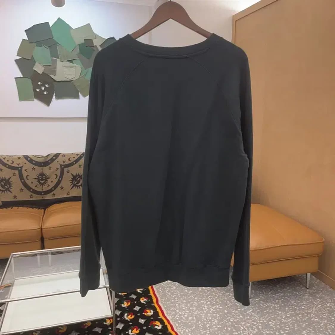 메종키츠네 빈티지 폭스패치 맨투맨 스웻셔츠 XL C07240 상품이미지4