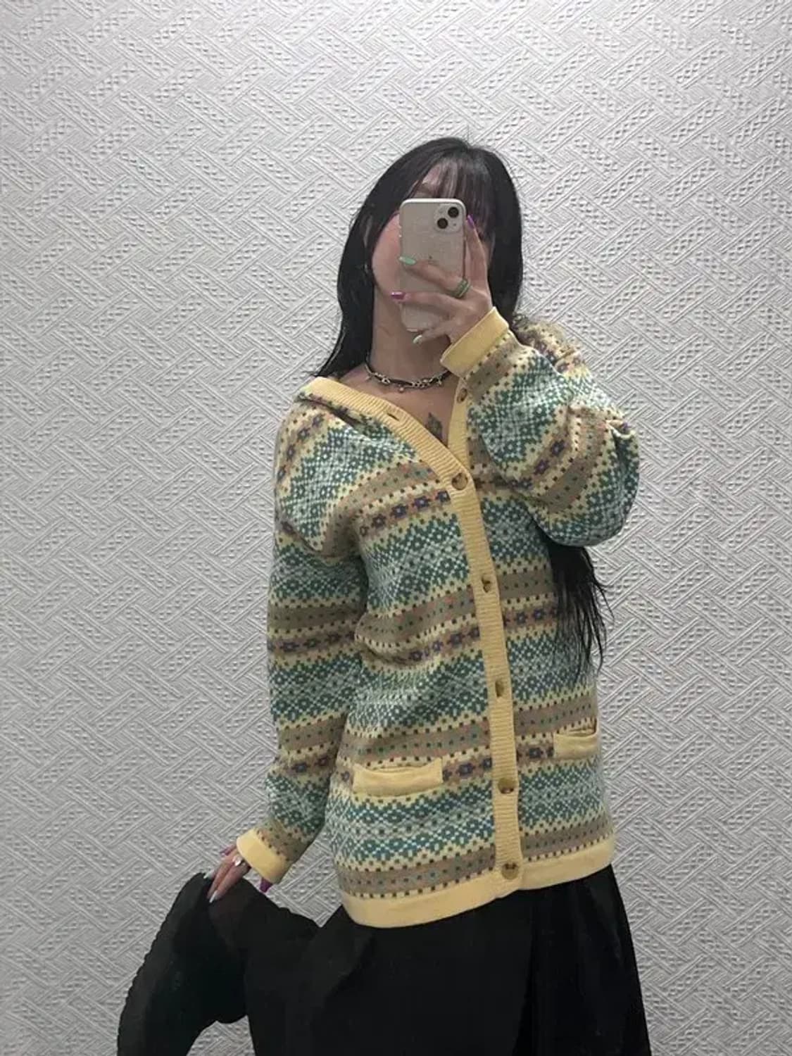 언더우드 대장급 모리걸 여리 키치 에스닉 후드 가디건 100 C07251 상품이미지1