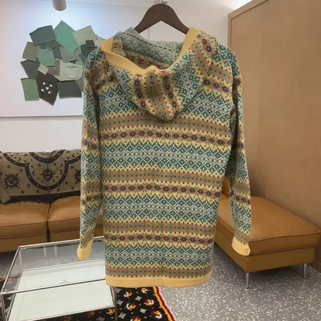 언더우드 대장급 모리걸 여리 키치 에스닉 후드 가디건 100 C07251 상품이미지4