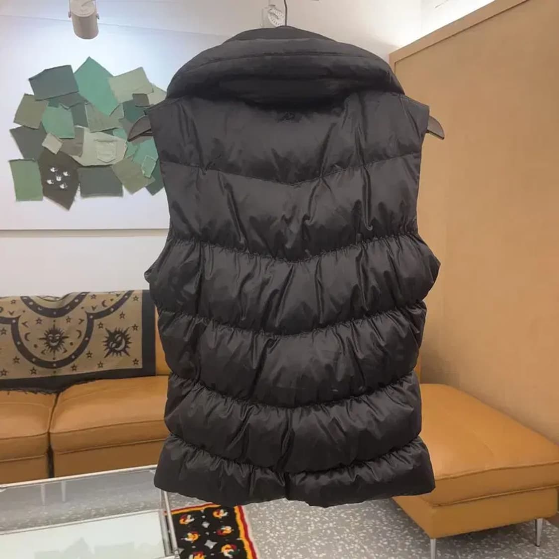 나이키 올드스쿨 더블넥 슬림핏 패딩 조끼 M C07258 상품이미지4