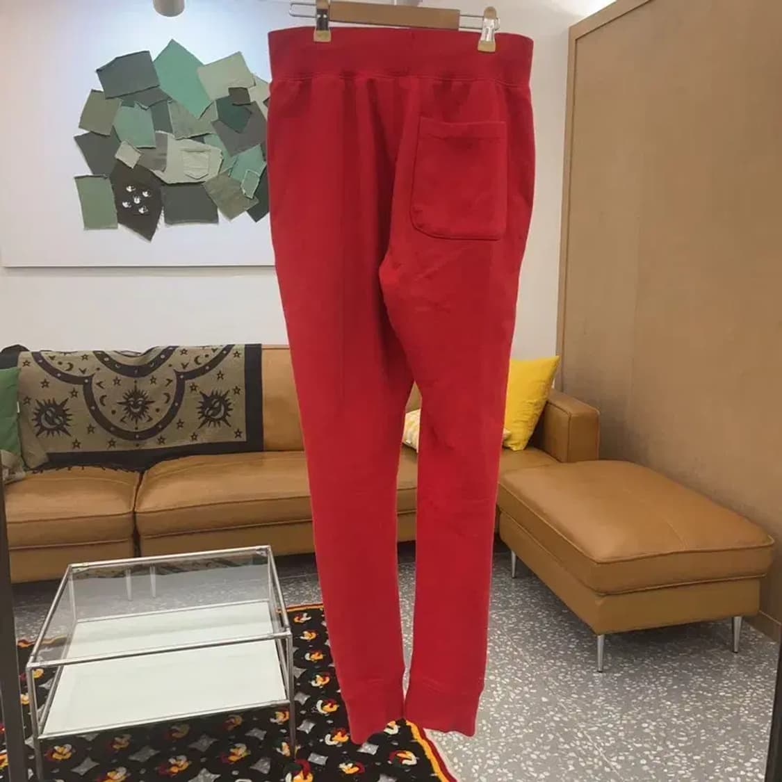 챔피언 리버스위브 Y2K 스트릿 고딕로고 트랙팬츠 S C07272 상품이미지4