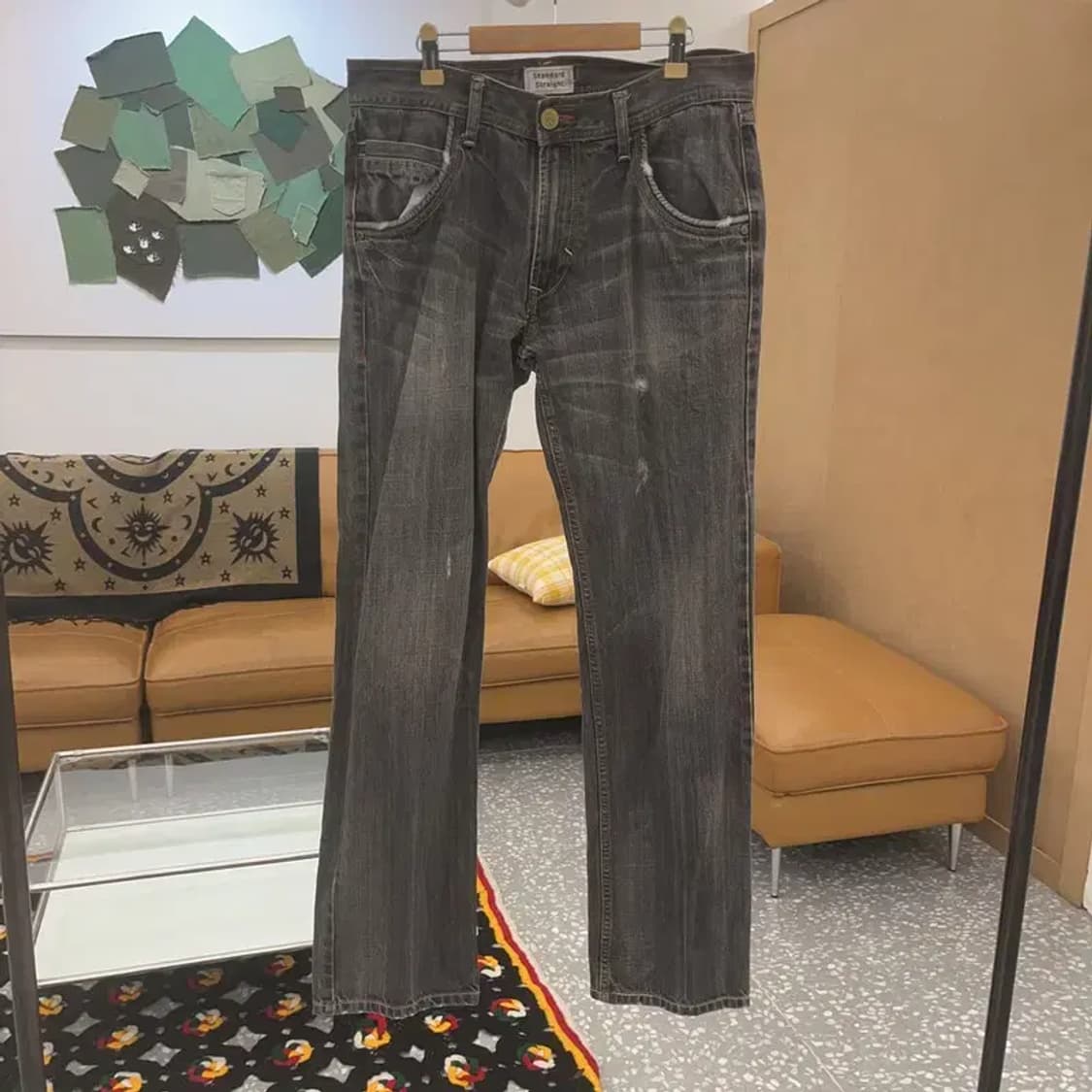 리바이스 시그니처 빈티지 디스트로이드 워싱 데님팬츠 32인치 C07274 상품이미지3