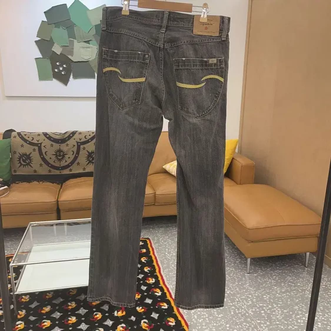 리바이스 시그니처 빈티지 디스트로이드 워싱 데님팬츠 32인치 C07274 상품이미지4