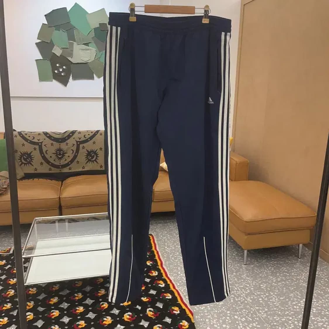 아디다스 올드스쿨 빈티지 삼선 와이드 트랙팬츠 110 C07273 상품이미지3