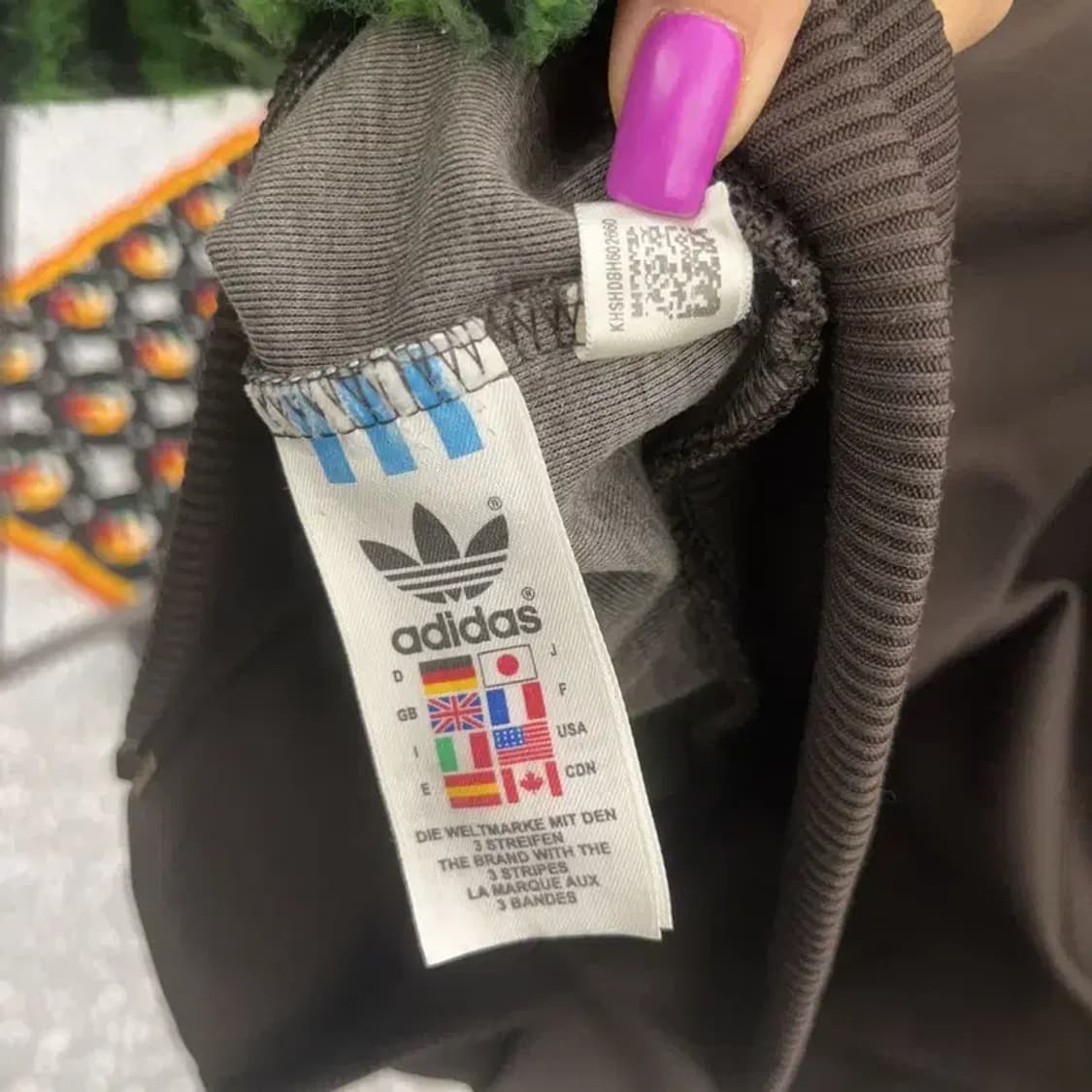 아디다스 대장급 희귀 Y2K 오렌지브라운 져지 집업 105 C07248 상품이미지6