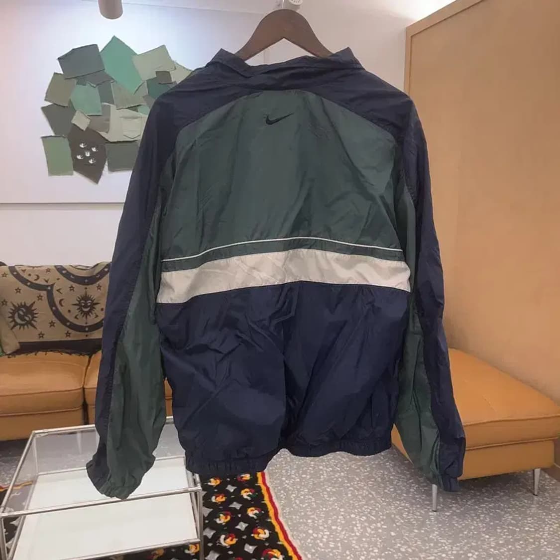 나이키 레트로 90's 배색 바람막이 반집업 아노락 L C07245 상품이미지4