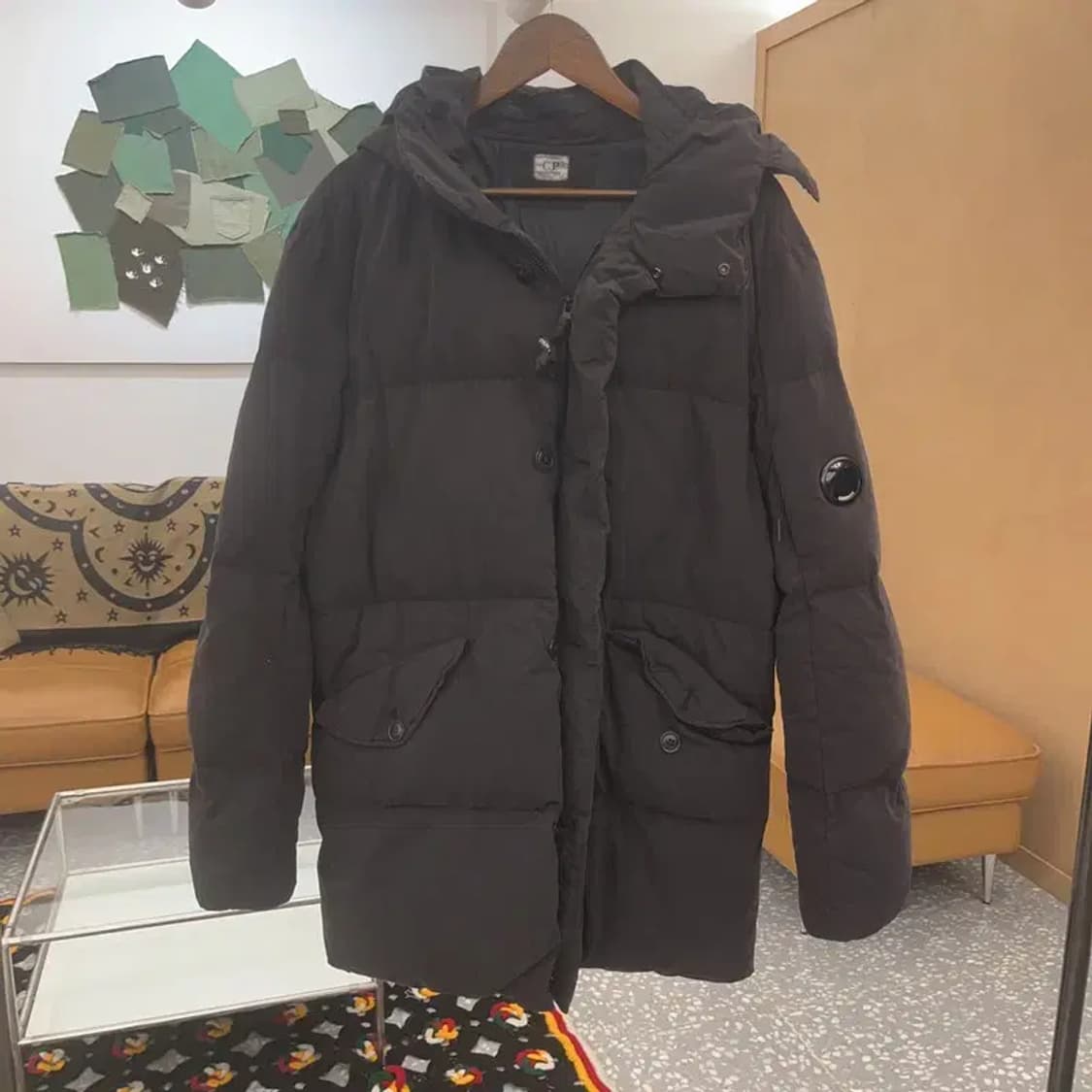 씨피컴퍼니 50Fili 렌즈와펜 다운 미디 패딩 자켓 XL C07261 상품이미지3