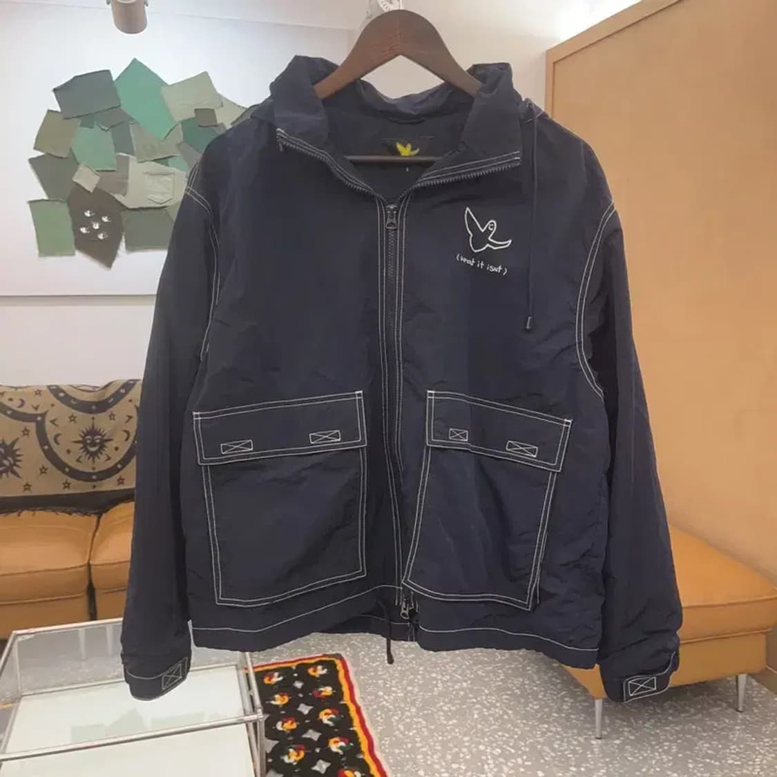 마크곤잘레스 빈티지 스케치스티치 바람막이 자켓 S C07249 상품이미지3