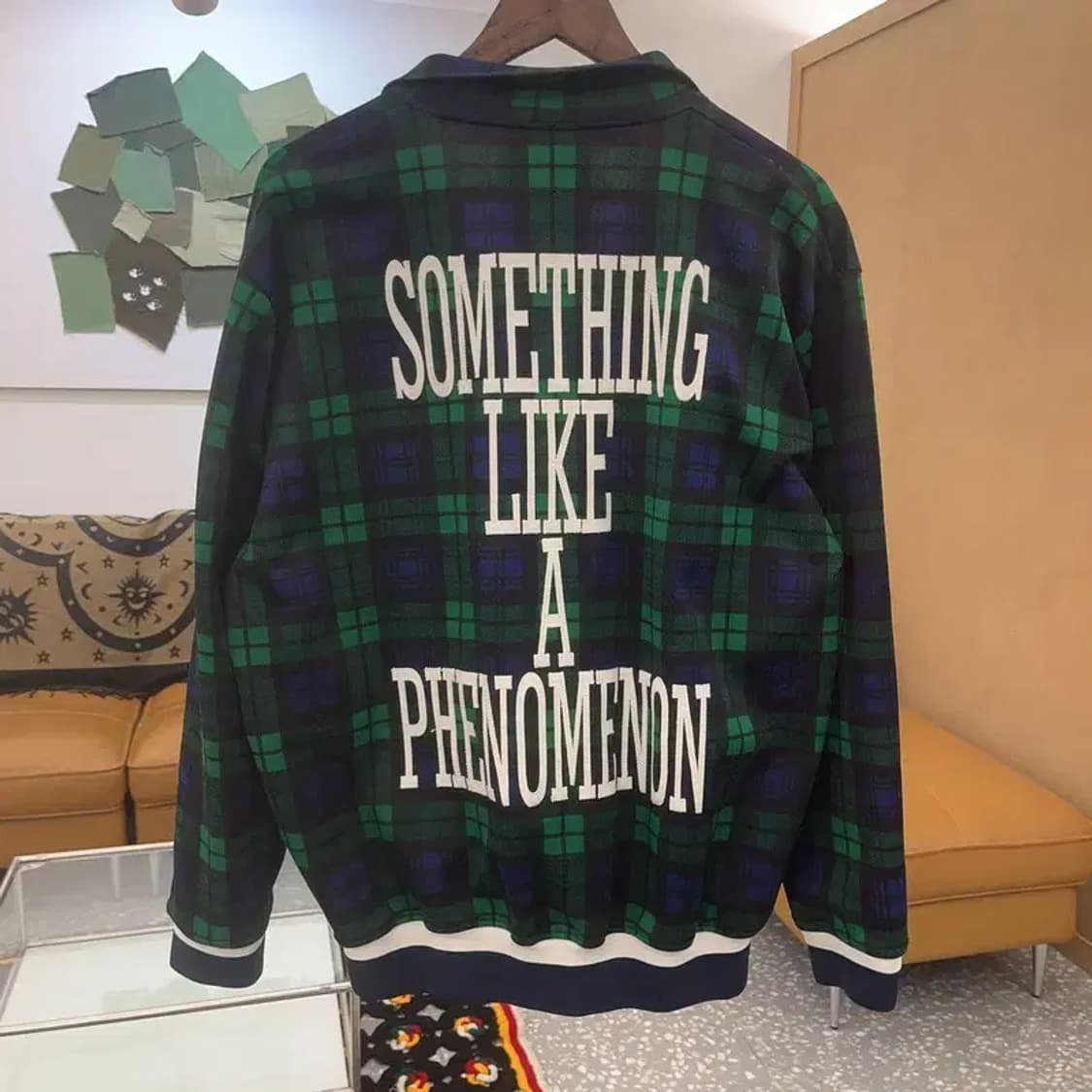 페노메논 유니크 키치 레터링 리버시블 양면 자켓 L C07255 상품이미지4