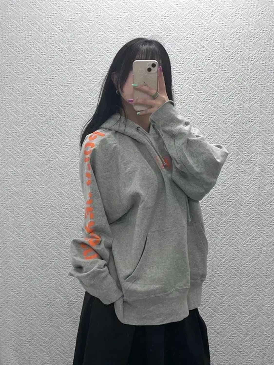 폴로 랄프로렌 올드스쿨 오렌지 약기모 후드티 105 C07247 상품이미지1