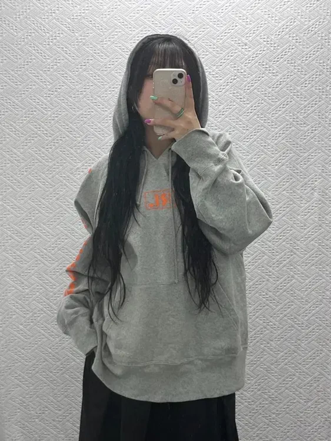 폴로 랄프로렌 올드스쿨 오렌지 약기모 후드티 105 C07247 상품이미지2