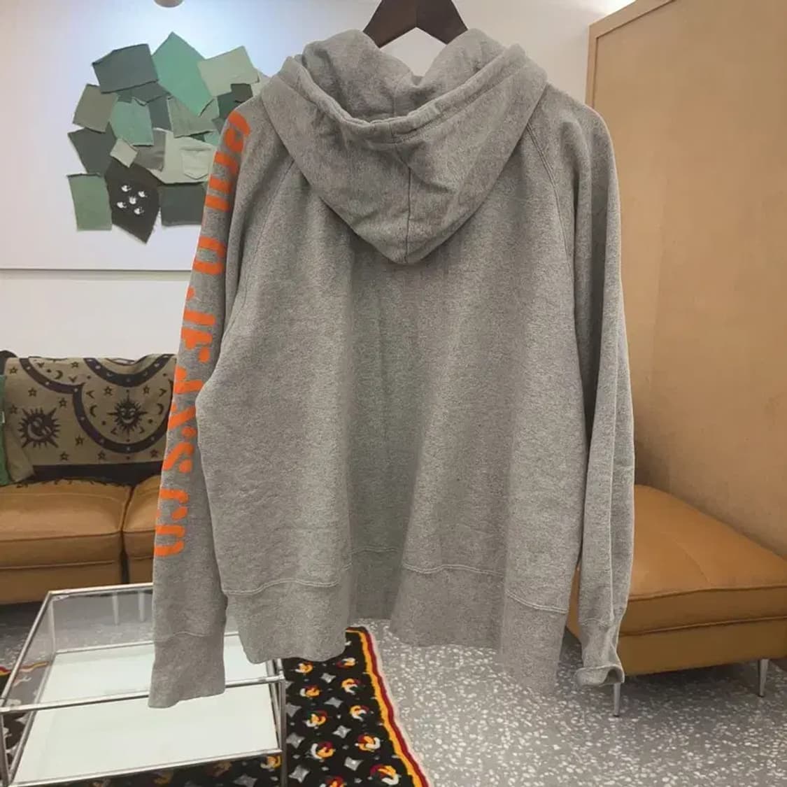 폴로 랄프로렌 올드스쿨 오렌지 약기모 후드티 105 C07247 상품이미지4