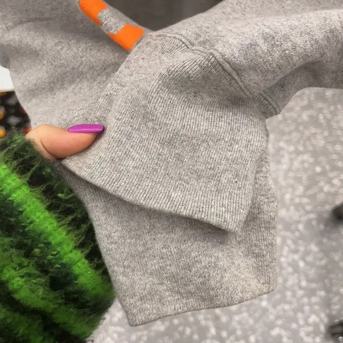 폴로 랄프로렌 올드스쿨 오렌지 약기모 후드티 105 C07247 상품이미지6