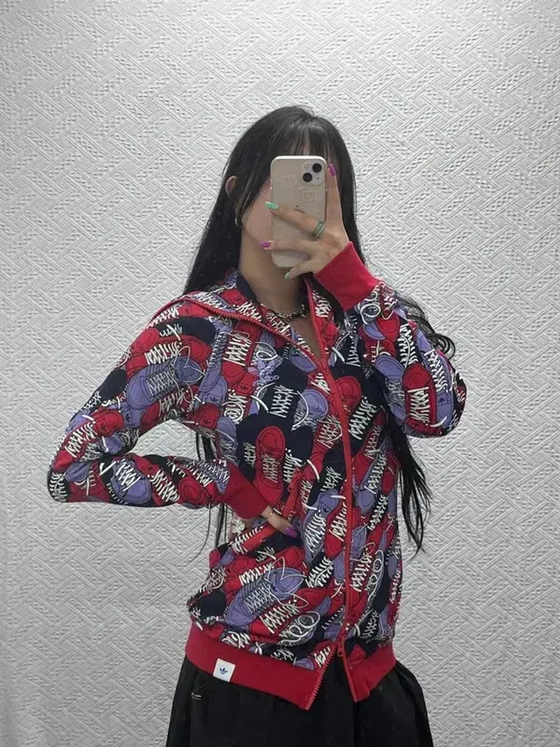 아디다스 희귀 키치 스니커즈 투웨이 져지 집업 100 C07282 상품이미지2