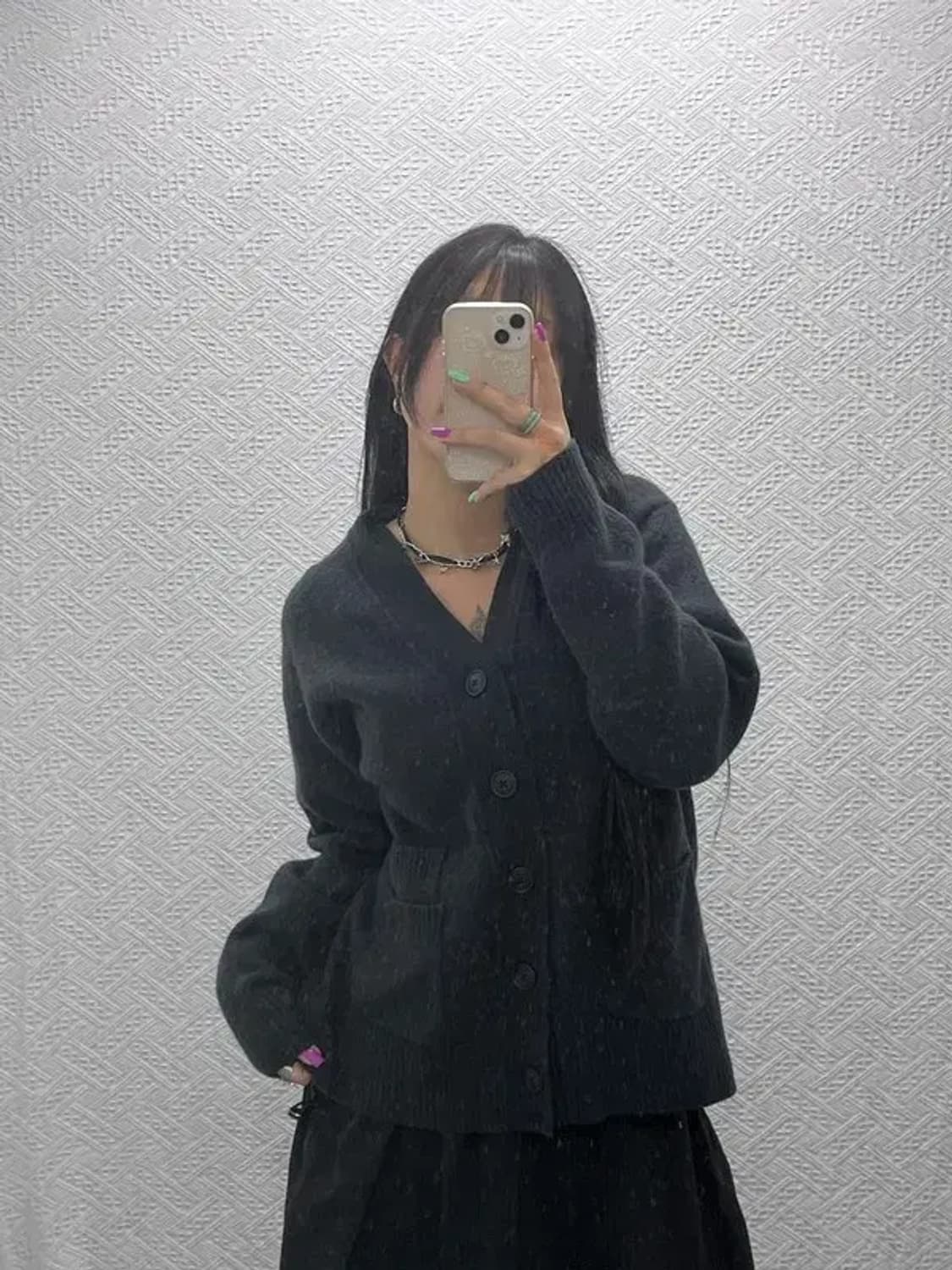 유니클로 질샌더 모던시크 울 가디건 L C07283 상품이미지1