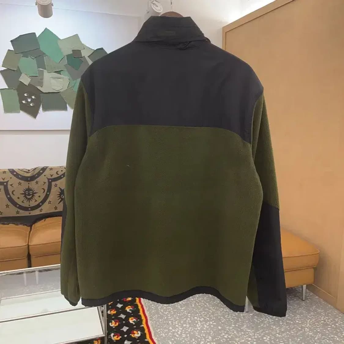 폴로 랄프로렌 폴라텍 레트로 말차 딥카키 배색 후리스 M C07288 상품이미지4