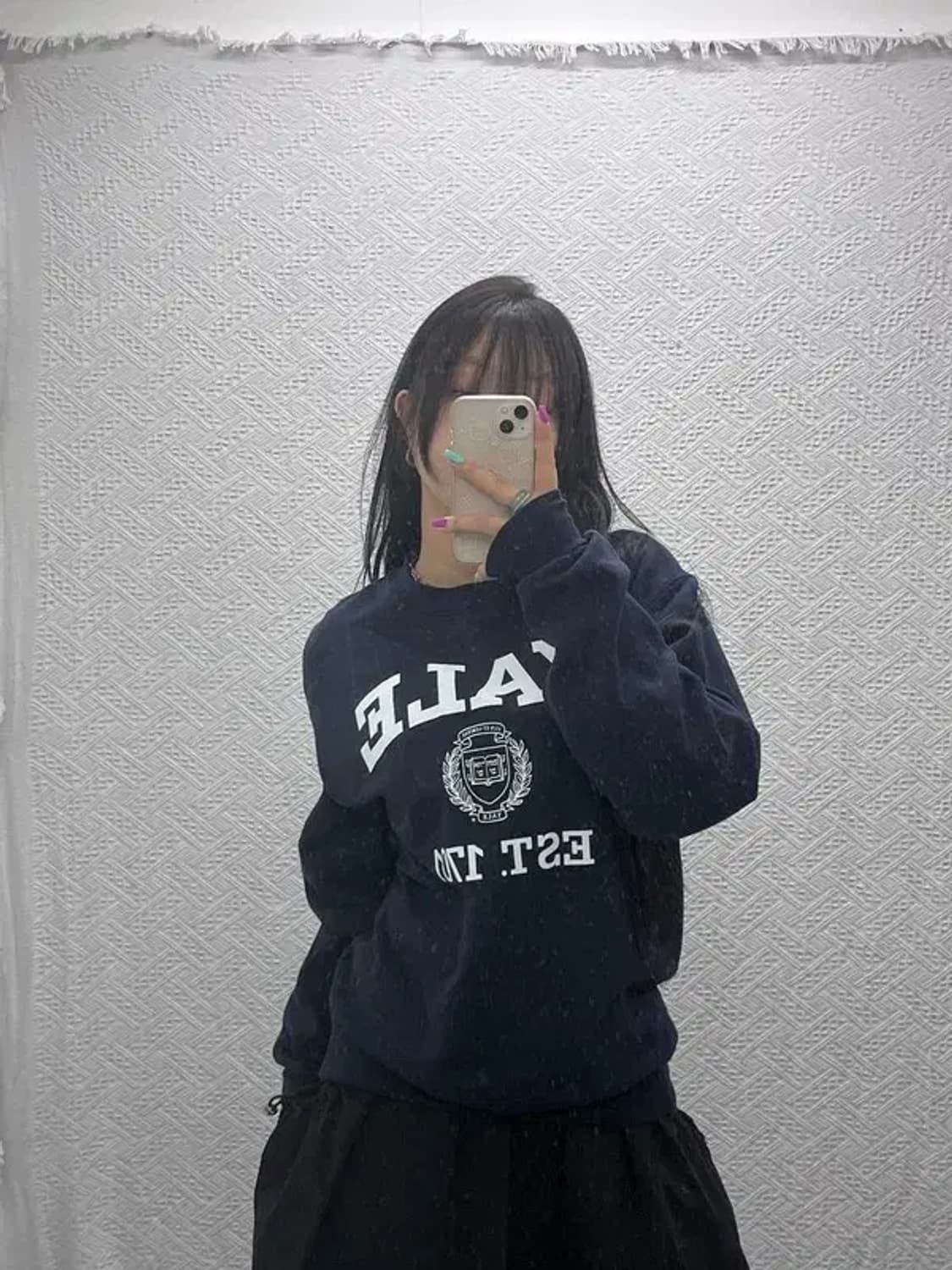 챔피언 올드스쿨 예일컬리지 빅로고 맨투맨 S C07292 상품이미지1