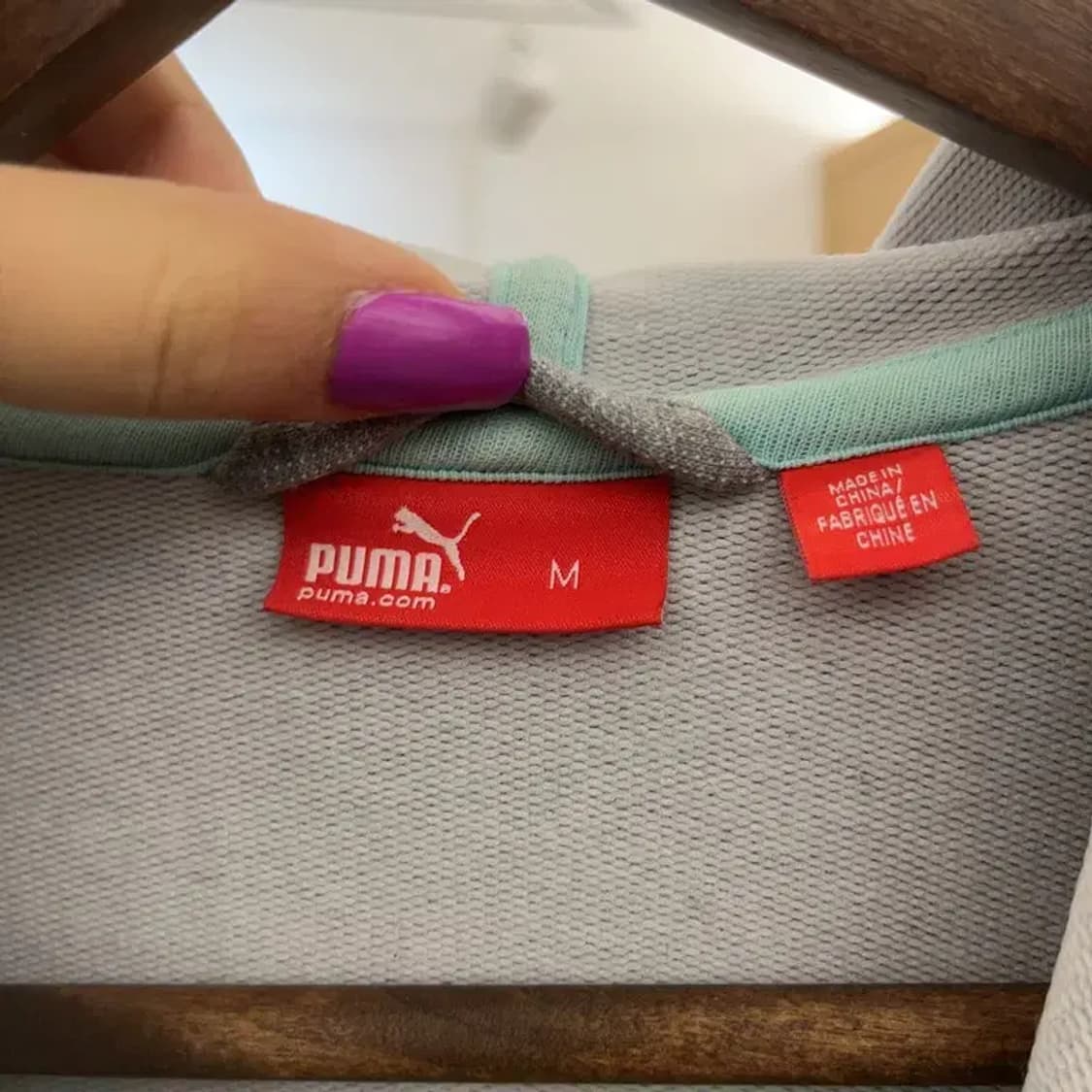 푸마 빈티지 Y2K 대장급 스웻 져지 집업 M C07293 상품이미지5