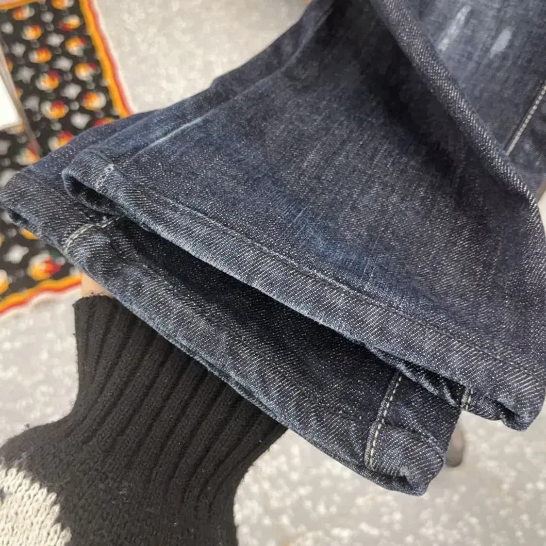 리바이스 레이디스타일 스판 데미지 워싱 데님팬츠 64 C07314 상품이미지7
