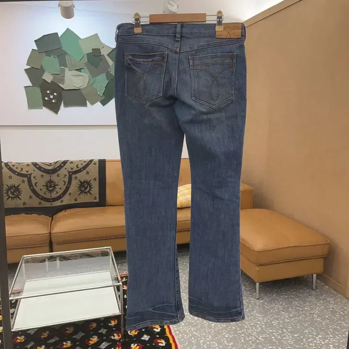 캘빈클라인 빈티지 세미부츠컷 워싱 데님팬츠 29인치 C07315 상품이미지4