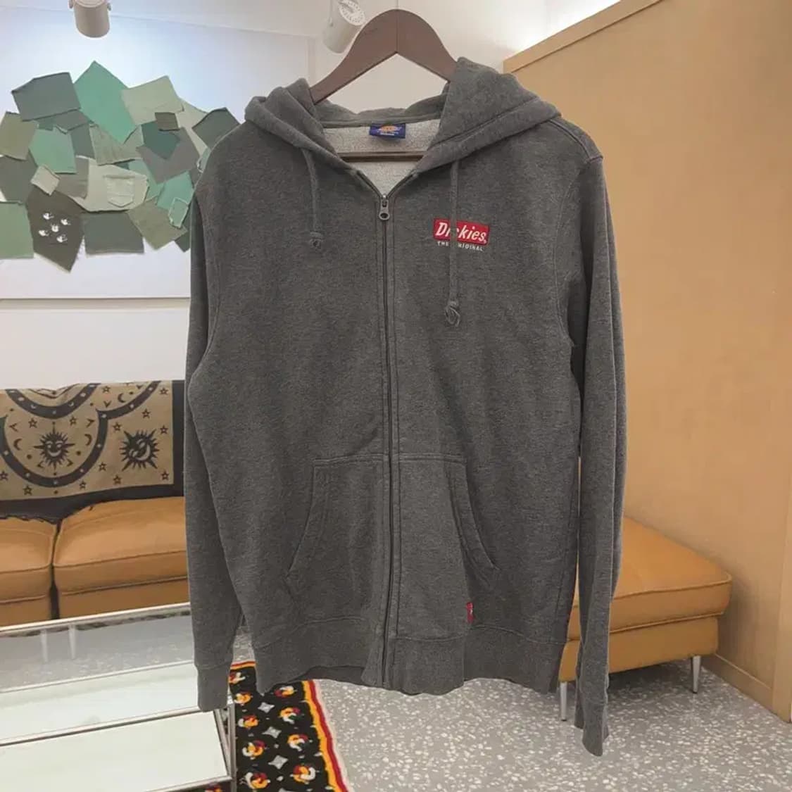 디키즈 올드스쿨 빈티지 스트릿 약기모 후드 집업 M C07284 상품이미지3