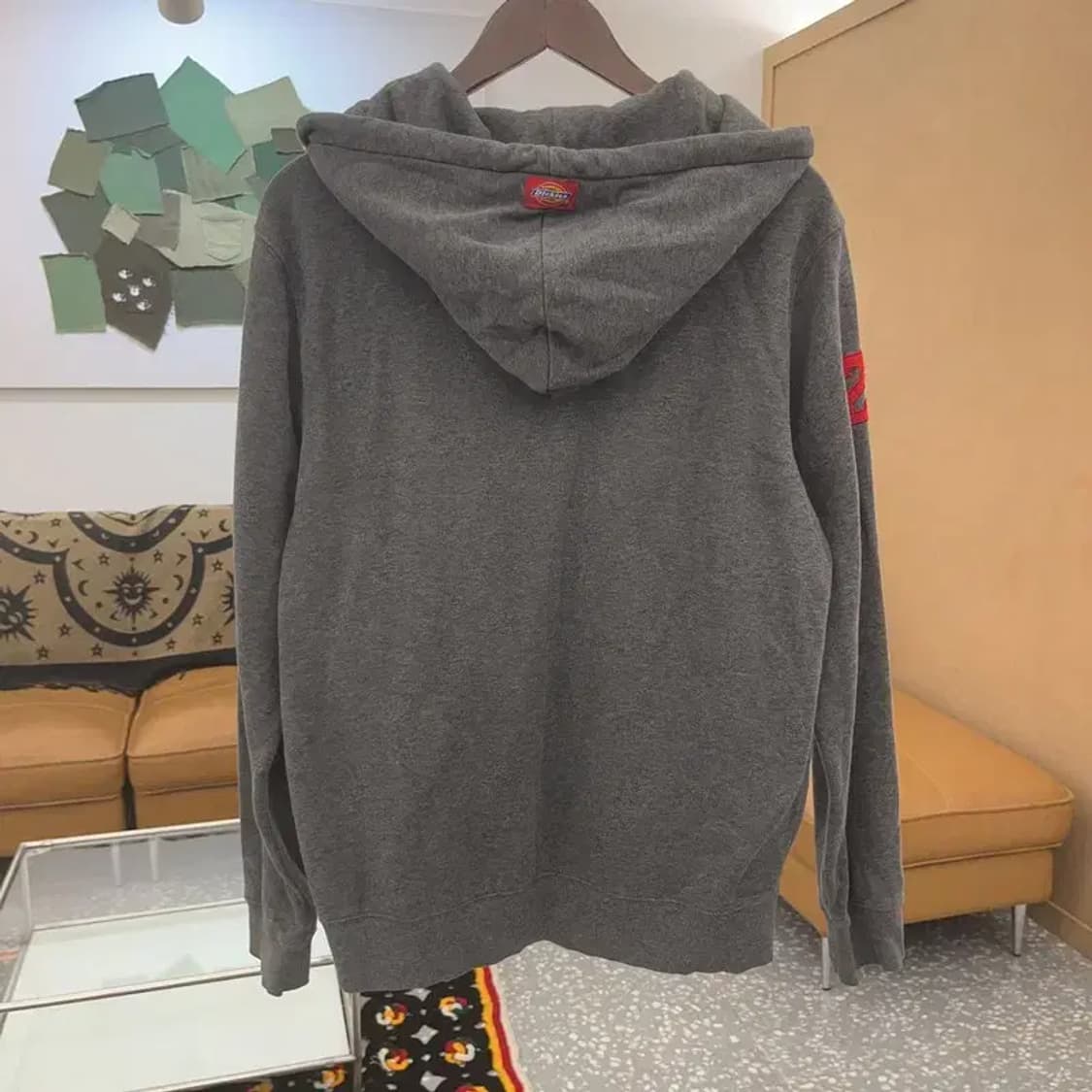 디키즈 올드스쿨 빈티지 스트릿 약기모 후드 집업 M C07284 상품이미지4