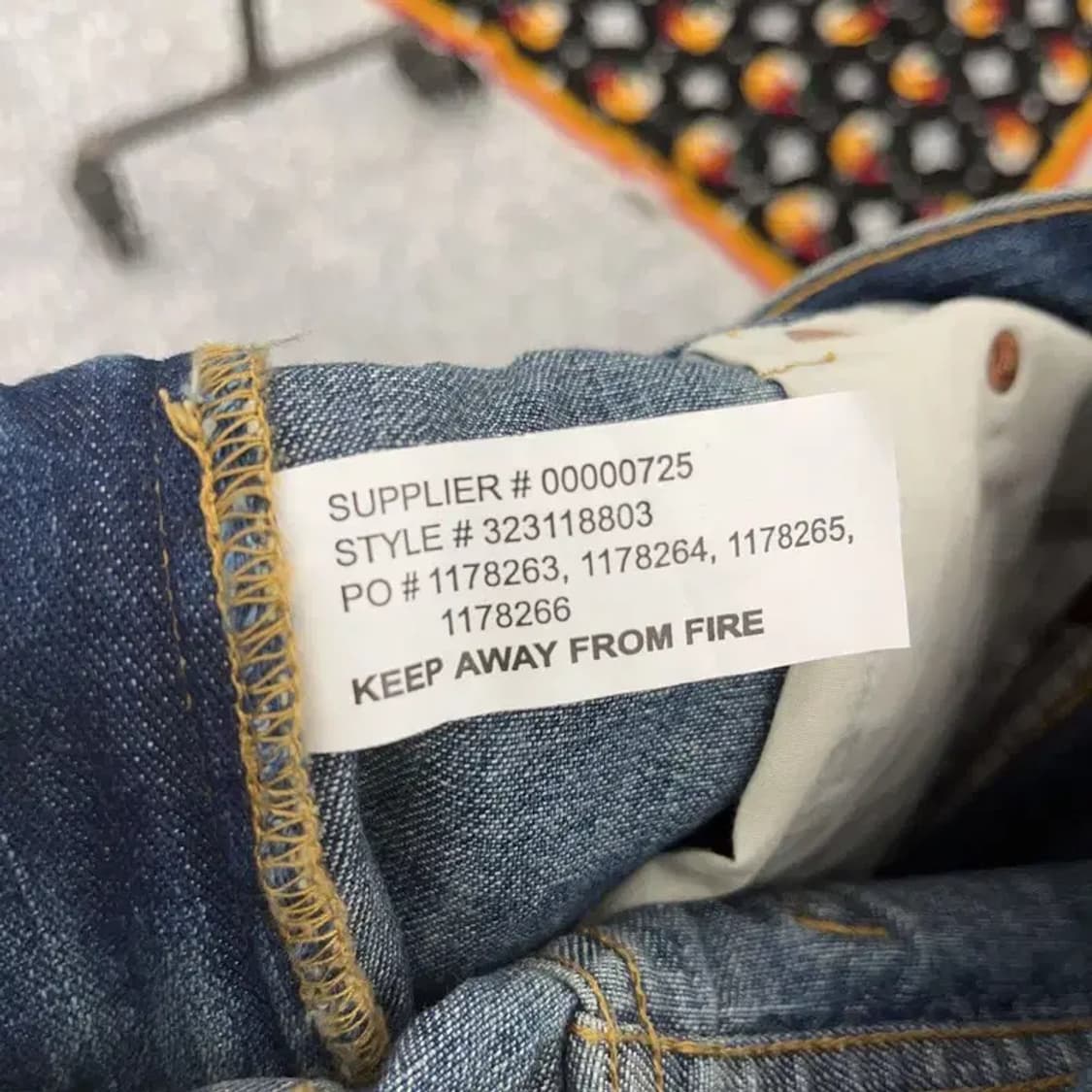 폴로 랄프로렌 올드스쿨 빈티지 워싱 데님팬츠 29인치 C07316 상품이미지7