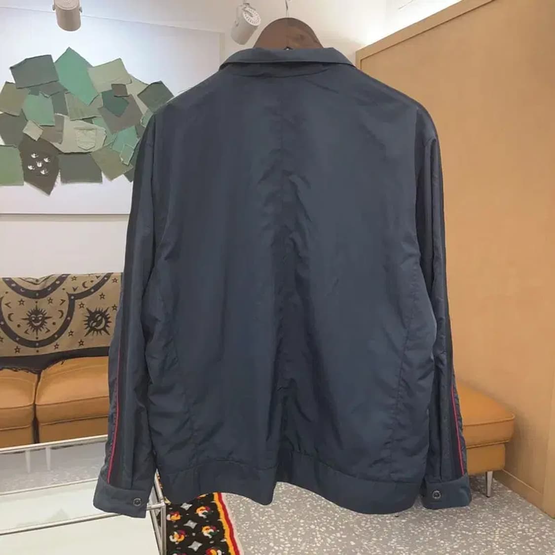 아식스 올드스쿨 레트로 바람막이 워크 자켓 105 C07295 상품이미지4