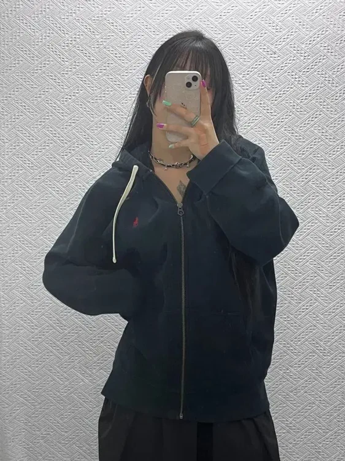 폴로 랄프로렌 올드스쿨 모던 빈티지 기모 후드 집업 XL C07302 상품이미지2