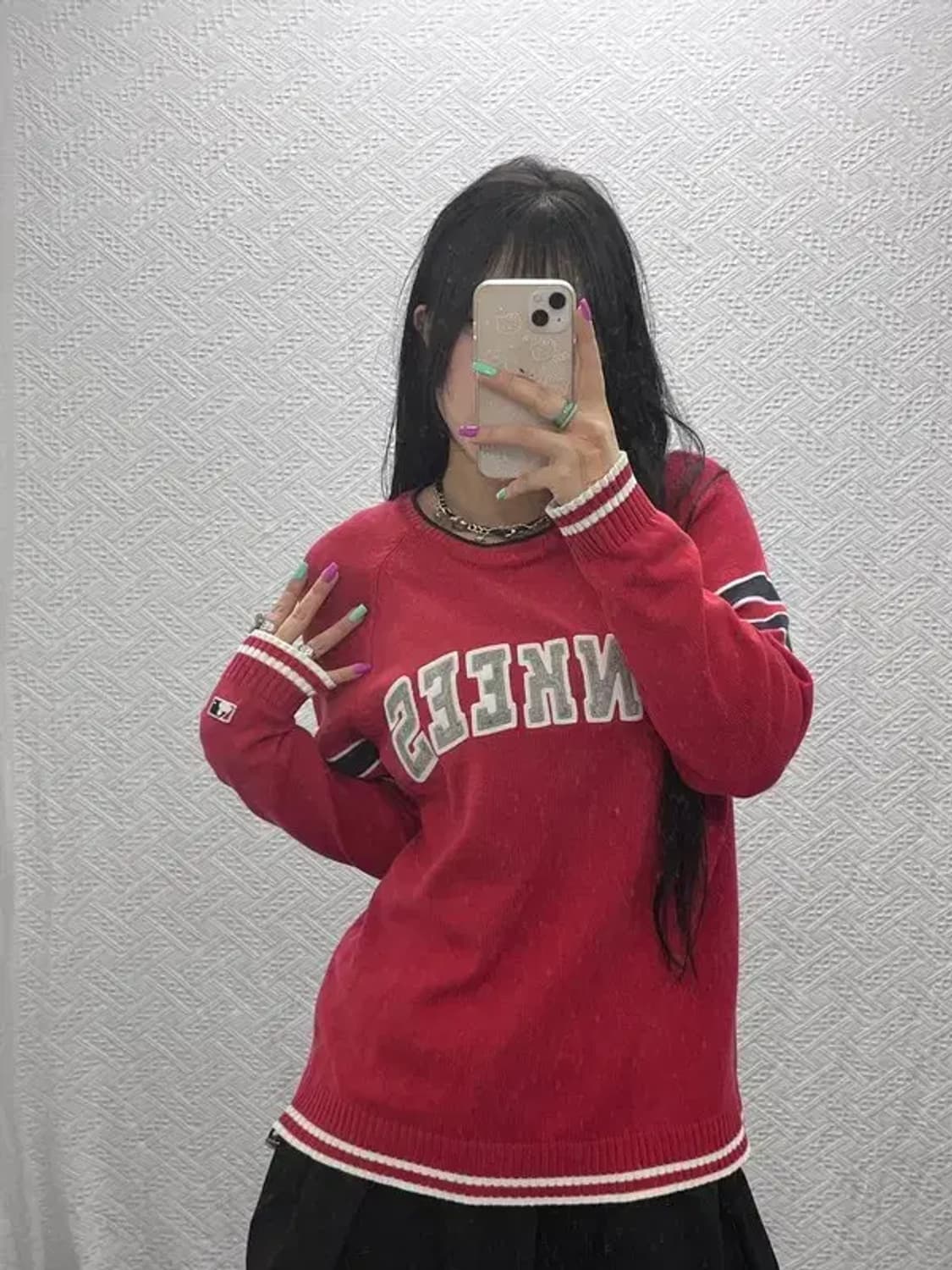 MLB 뉴욕양키스 00's 레트로 라인 니트 95 C07290 상품이미지1