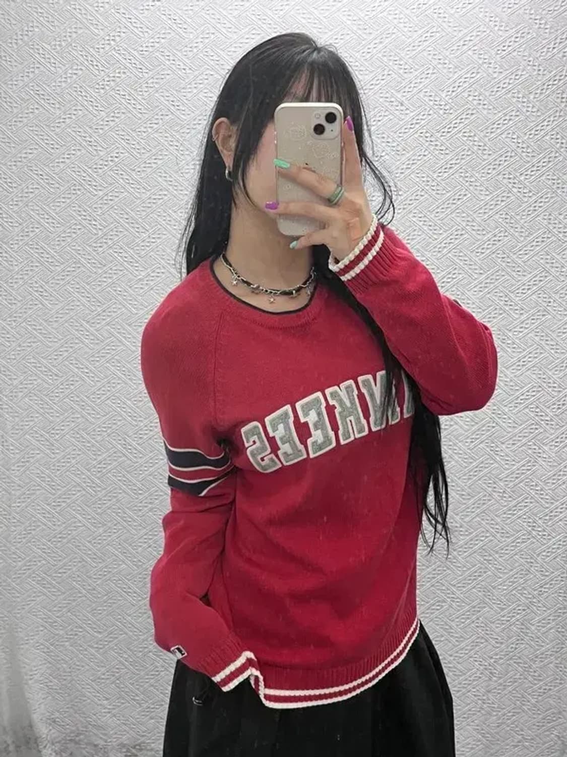 MLB 뉴욕양키스 00's 레트로 라인 니트 95 C07290 상품이미지2