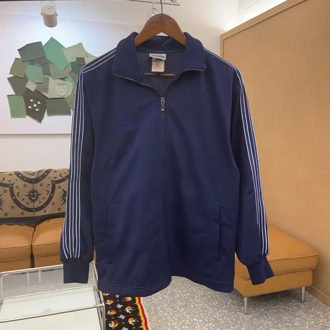 아디다스 재팬 올드스쿨 오버핏 트랙탑 져지 집업 S C07305 상품이미지3