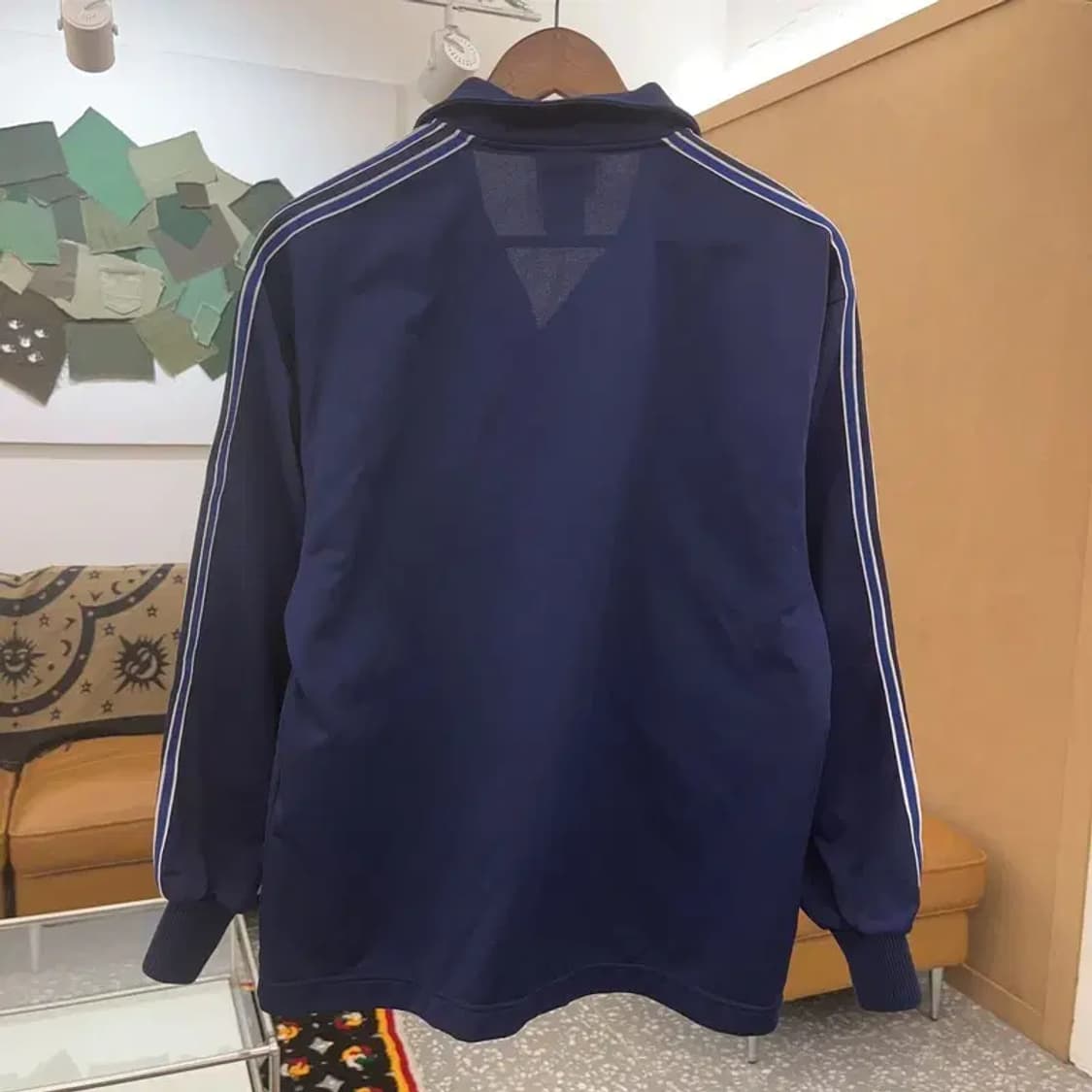 아디다스 재팬 올드스쿨 오버핏 트랙탑 져지 집업 S C07305 상품이미지4