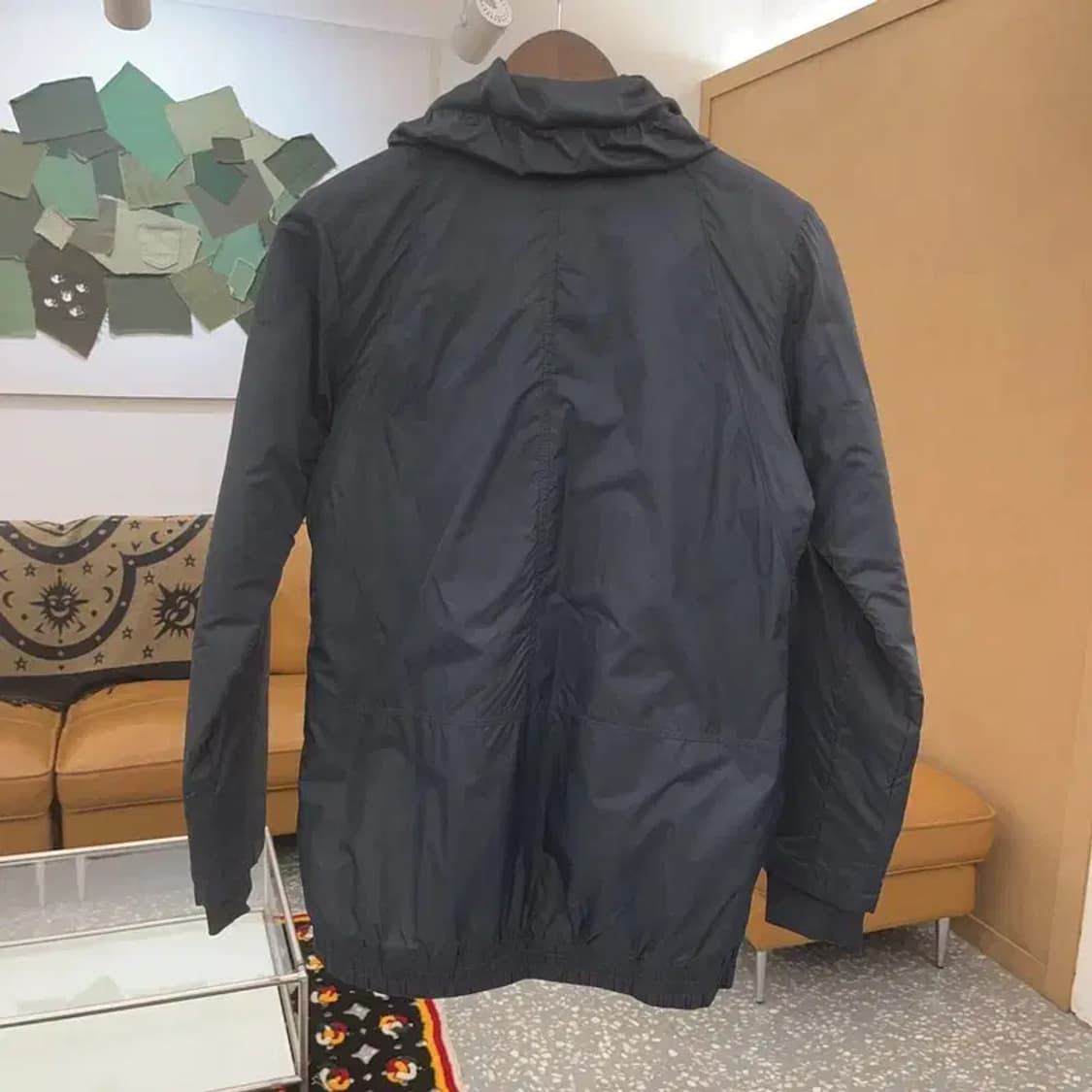 나이키 올드스쿨 빈티지 크로스배색 바람막이 자켓 M C07310 상품이미지4