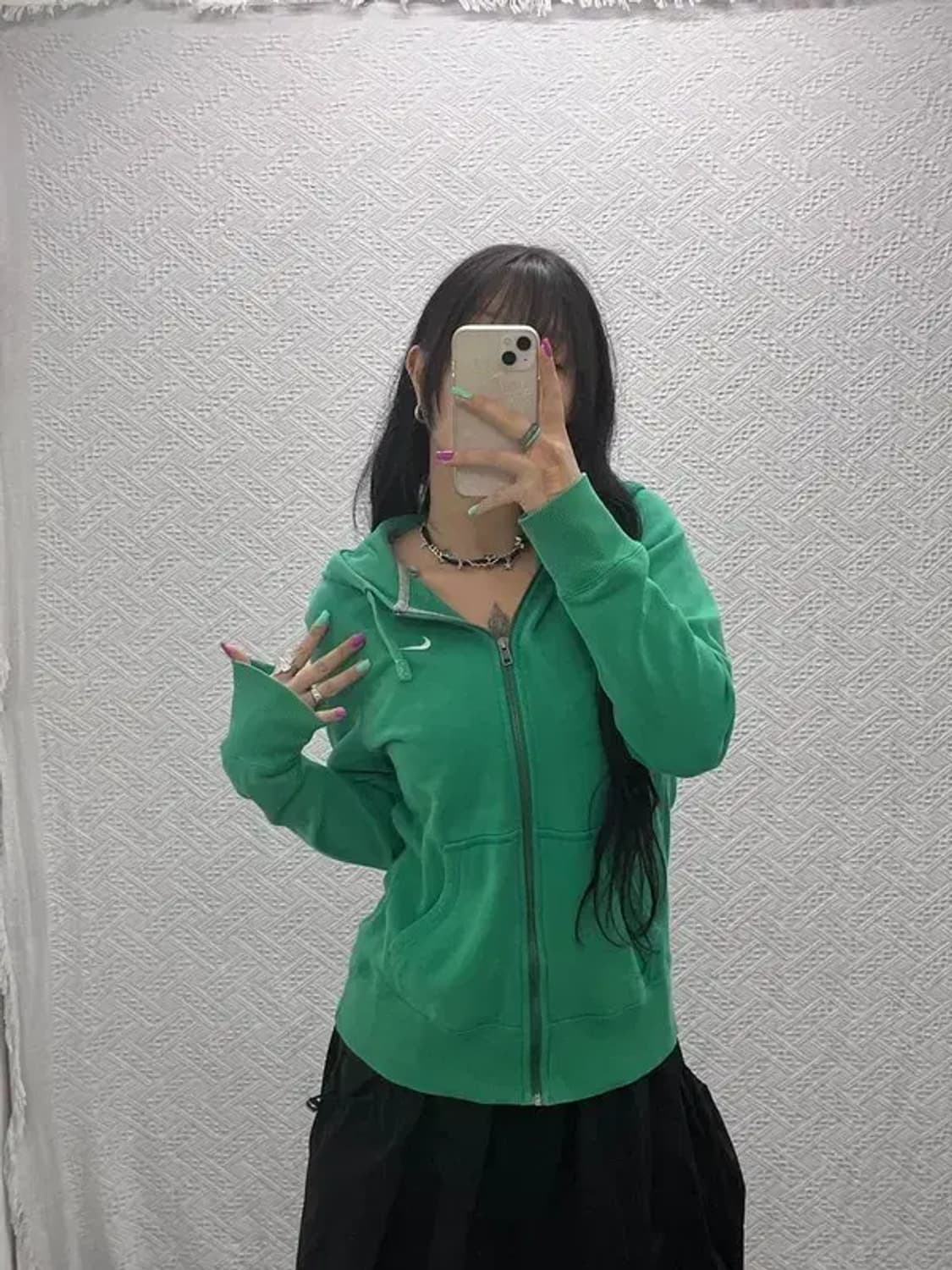 나이키 자수로고 캐주얼 후드집업 95 C07319 상품이미지1