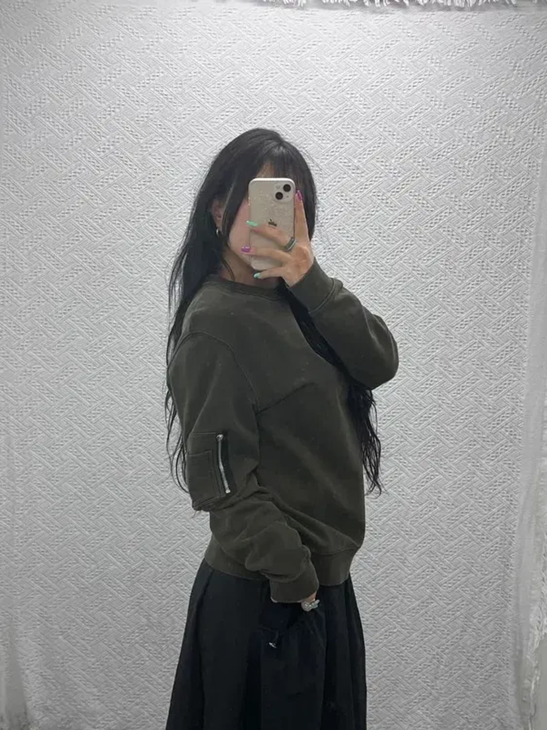 산드로 옴므 MA-1 맨투맨 스웻셔츠 95 C07322 상품이미지1