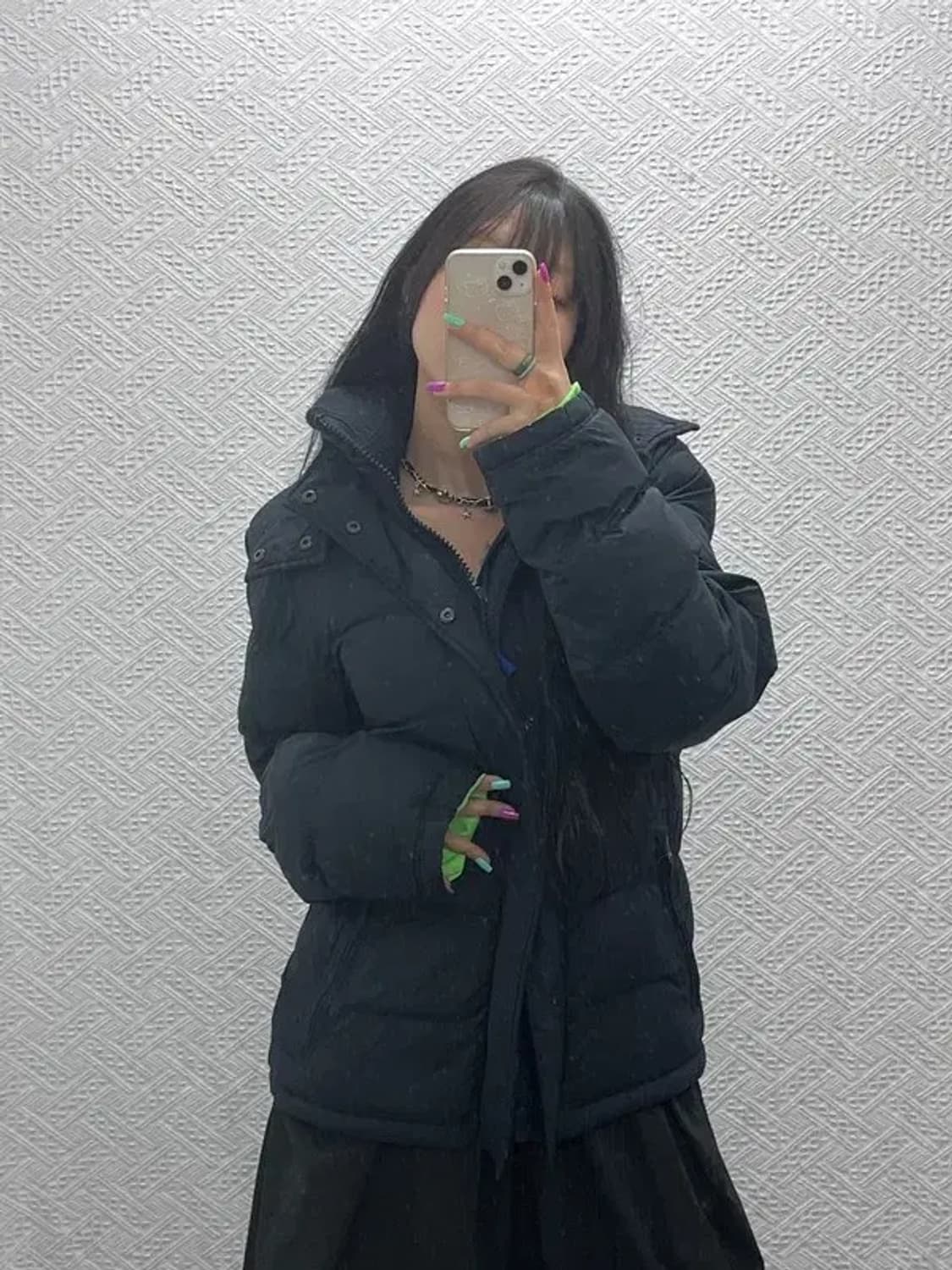 아베크롬비 Y2K 푸퍼 패딩 점퍼 L C07332 상품이미지2