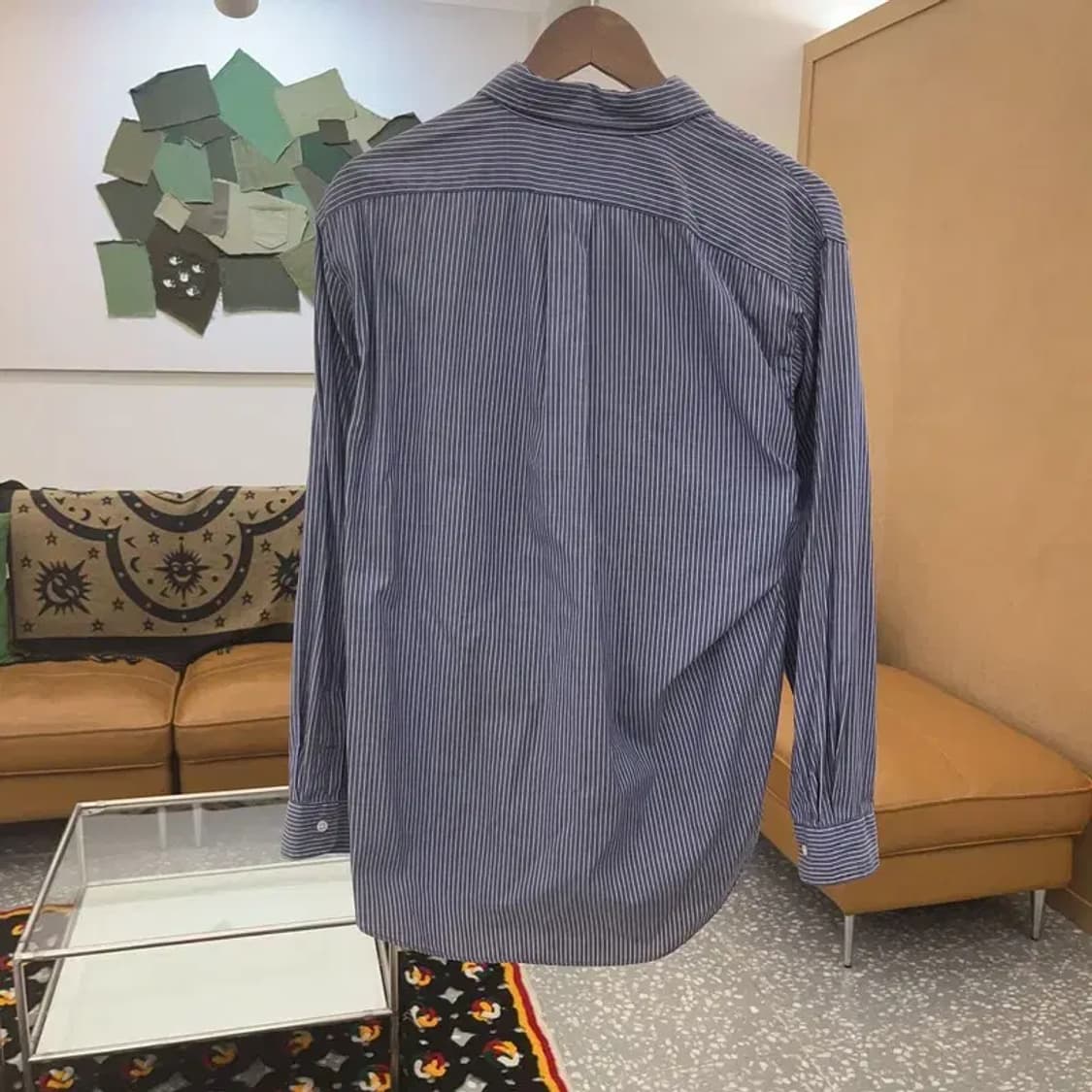 폴로 랄프로렌 자수로고 스트라이프 긴팔 셔츠 105 C07342 상품이미지4