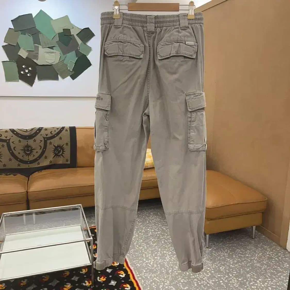 디스이즈네버댓 밴딩 조거 카고팬츠 면바지 S C07351 상품이미지4