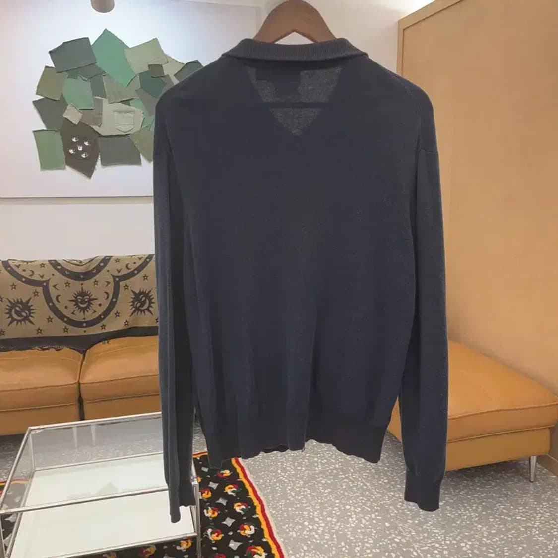 폴로 랄프로렌 자수로고 피마코튼 니트 집업 가디건 S C07338 상품이미지4