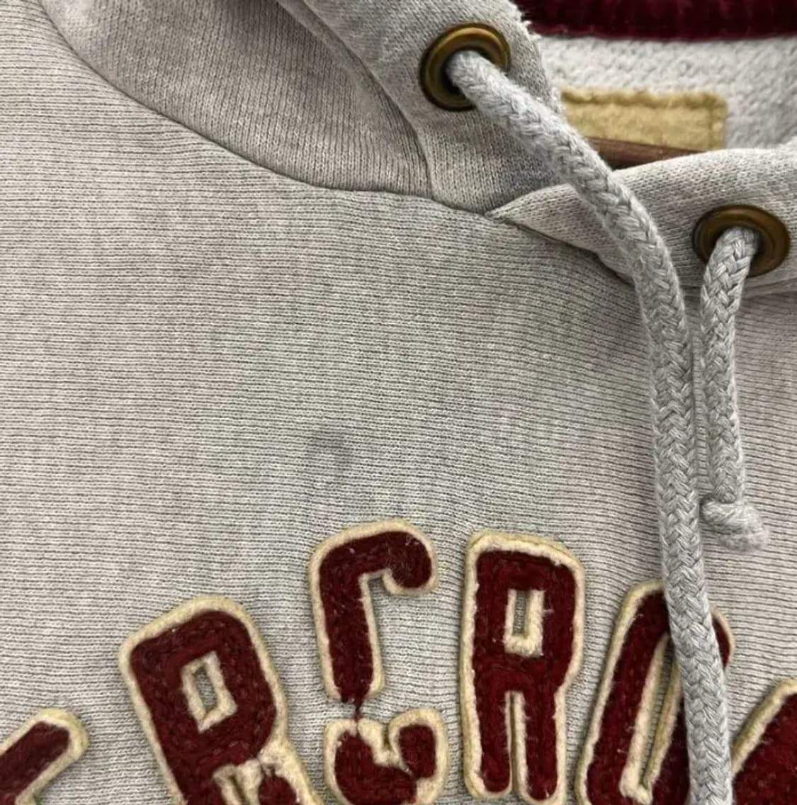 아베크롬비 Y2K 빈티지 오버핏 약기모 후드티 M C07327 상품이미지7