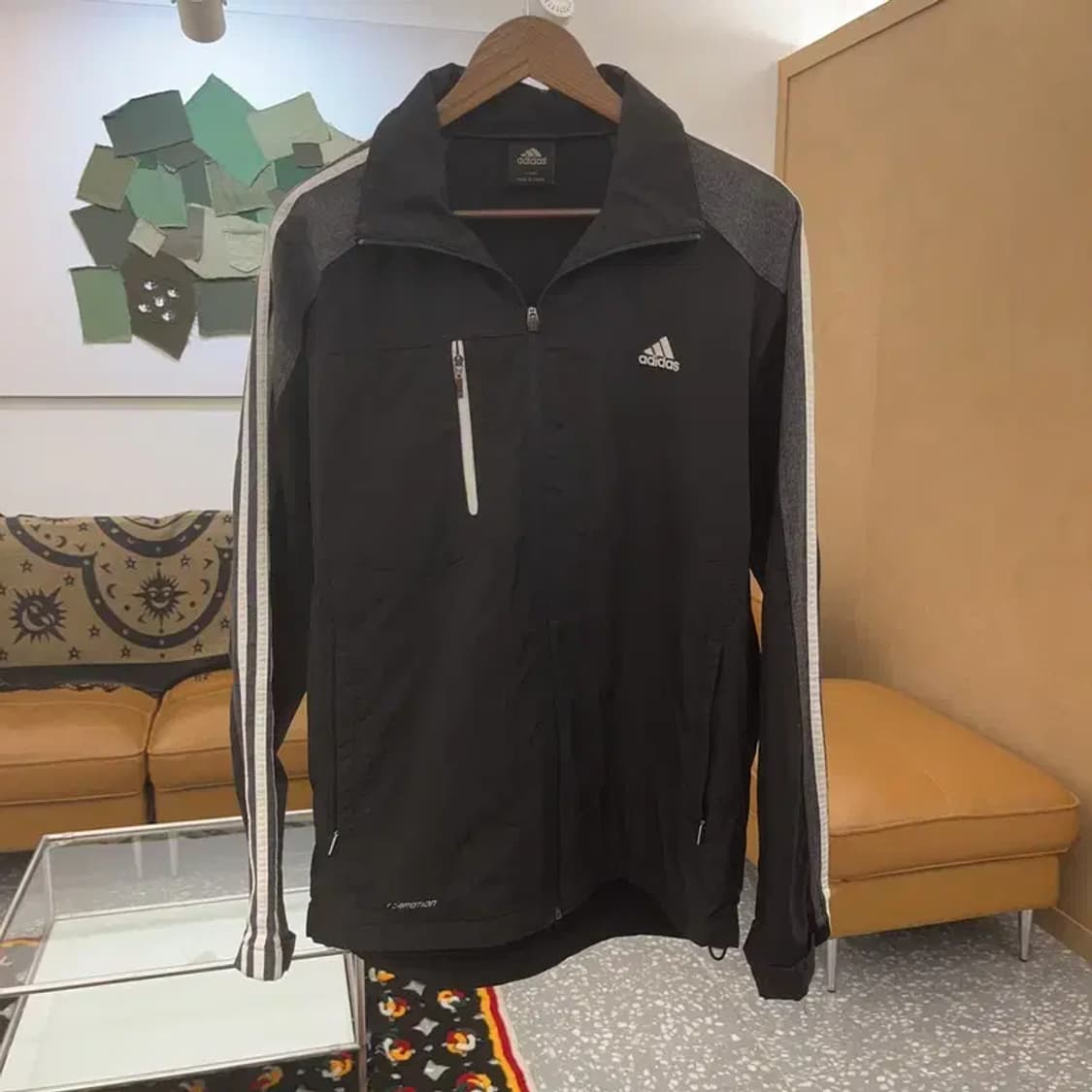 아디다스 스포티 삼선로고 윈드브레이커 바람막이 110 C07337 상품이미지3