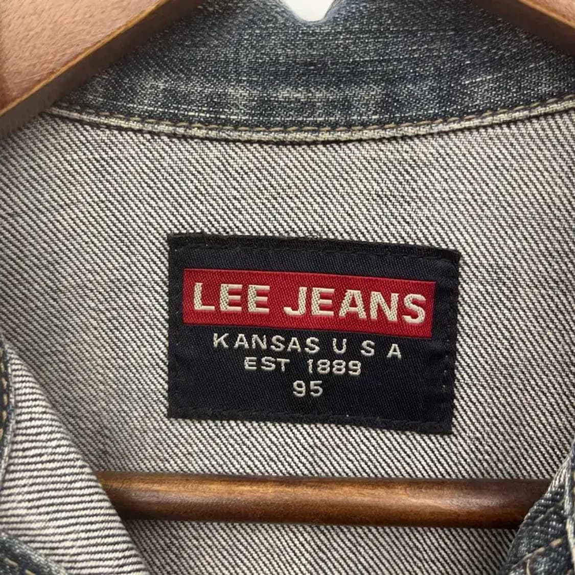 리 LEE 진스 올드스쿨 데님 청자켓 95 C07344 상품이미지5