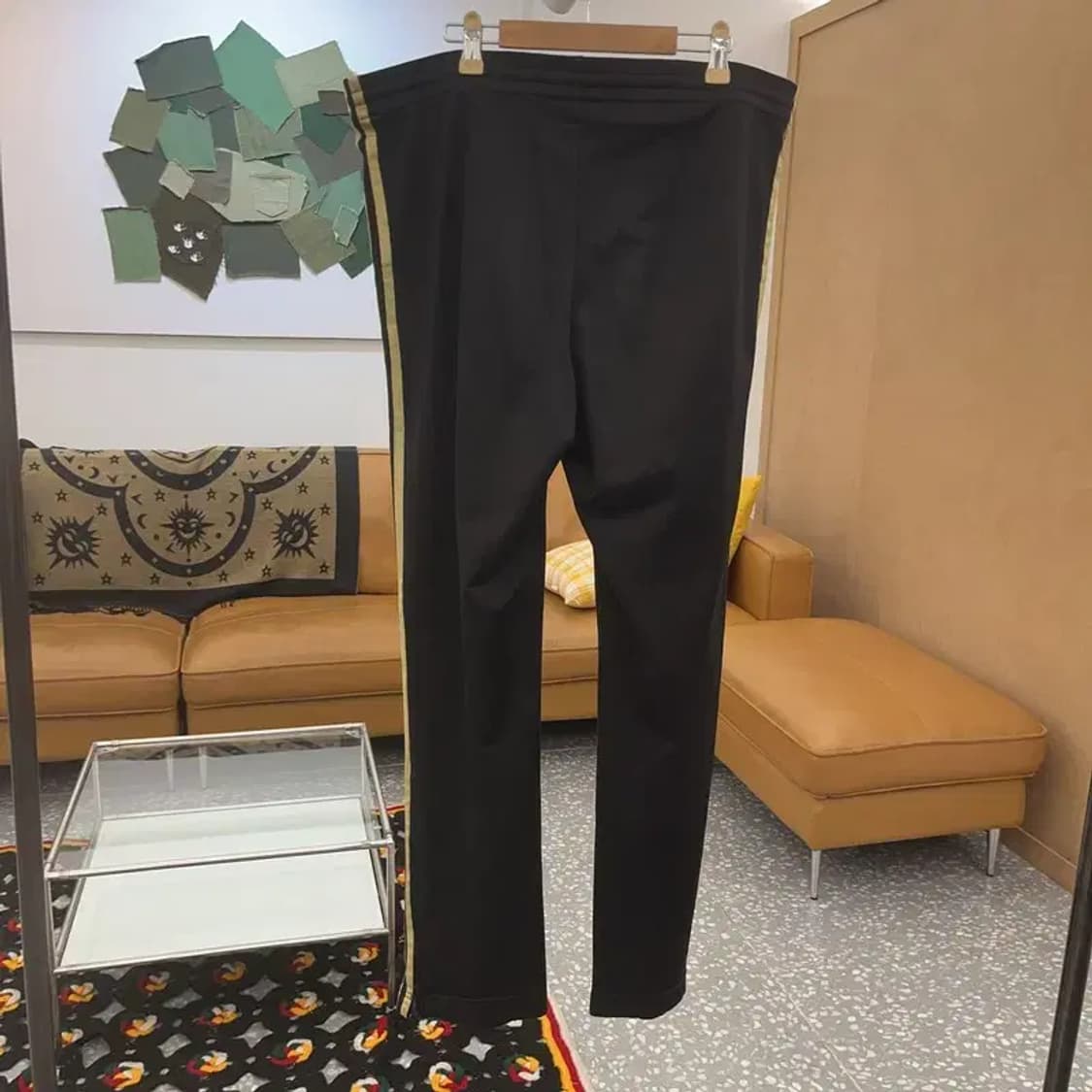 아디다스 흑탭 파이어버드 검골 트랙팬츠 츄리닝바지 90 C07355 상품이미지4